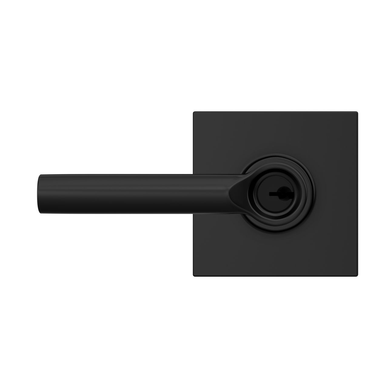 Broadway Lever Keyed Entry Lock with Collins Trim