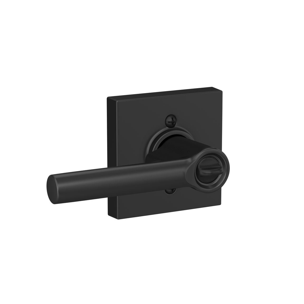 Broadway Lever Keyed Entry Lock with Collins Trim
