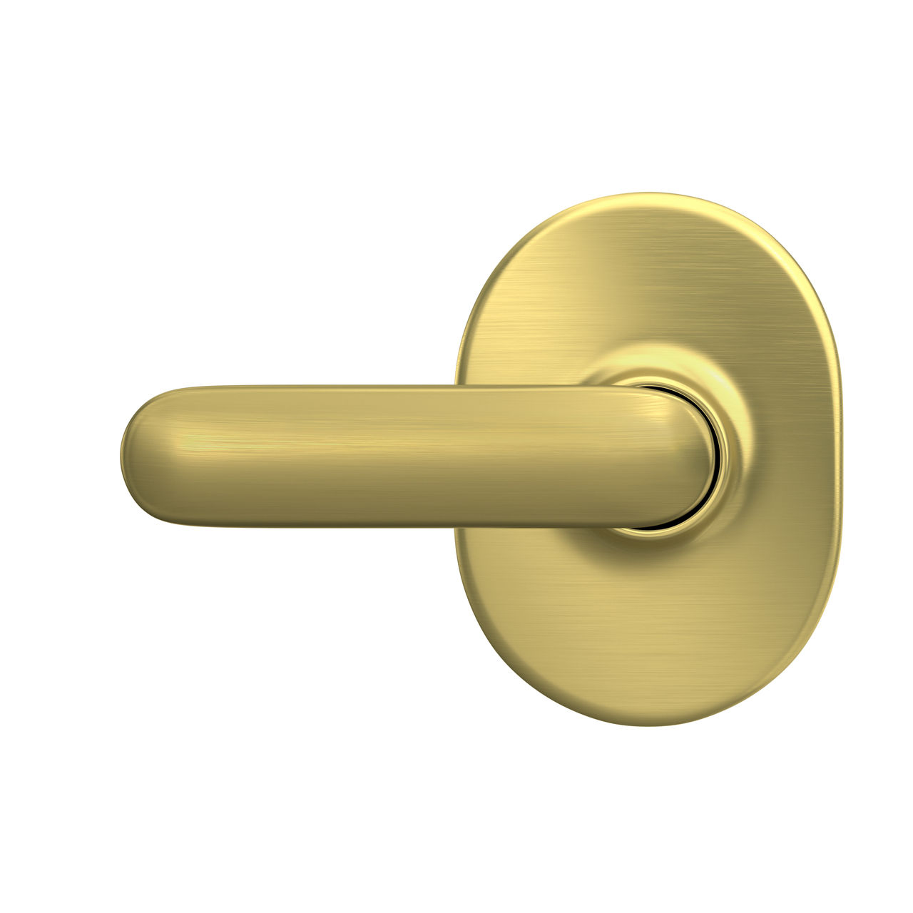 Davlin Lever Hall & Closet Lock with Remsen Trim