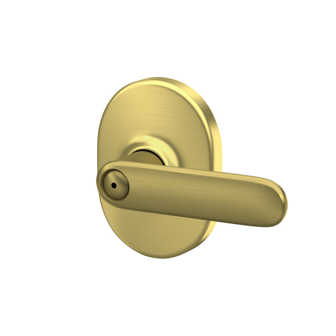 Davlin Lever Bed & Bath Lock with Remsen Trim