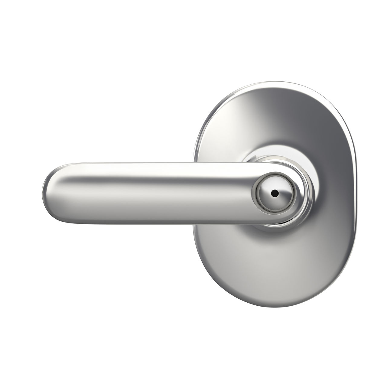 Davlin Lever Bed & Bath Lock with Remsen Trim