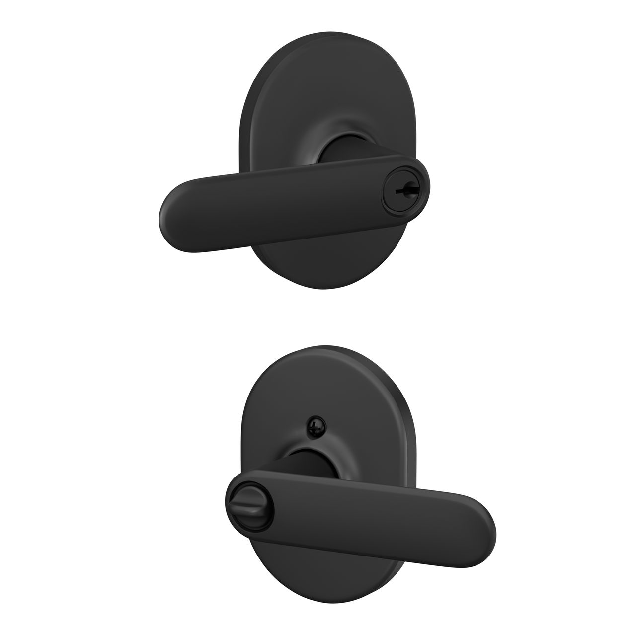Davlin Lever Keyed Entry Lock with Remsen Trim