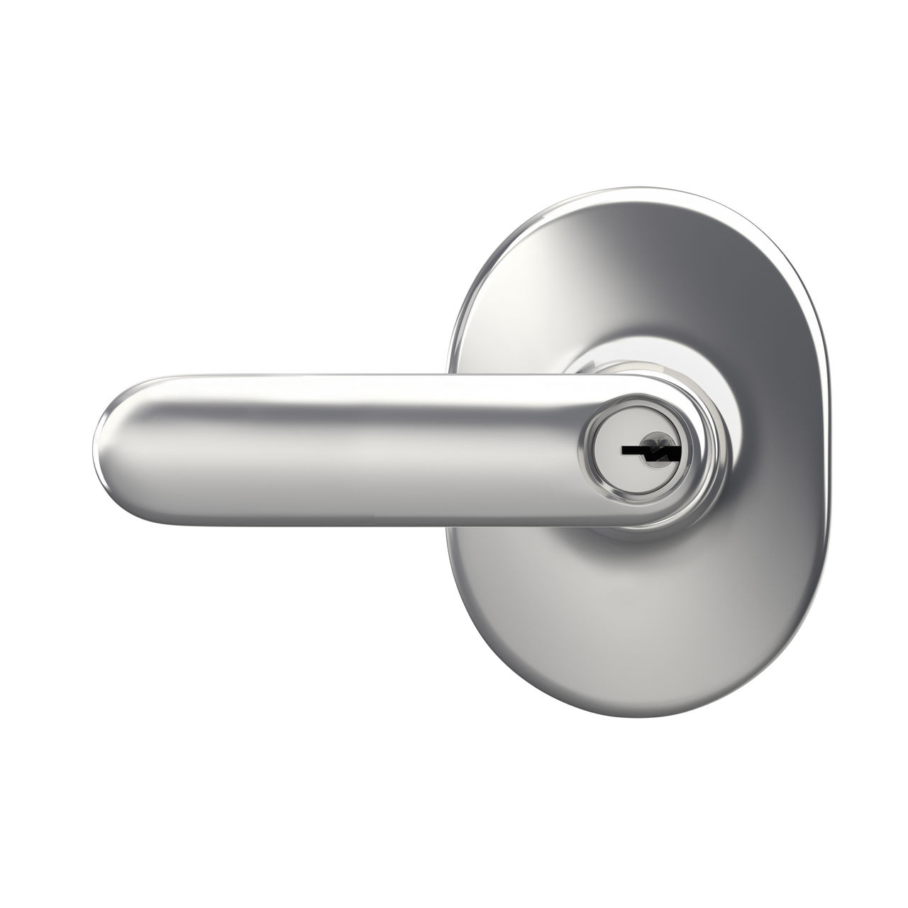 Davlin Lever Keyed Entry Lock with Remsen Trim