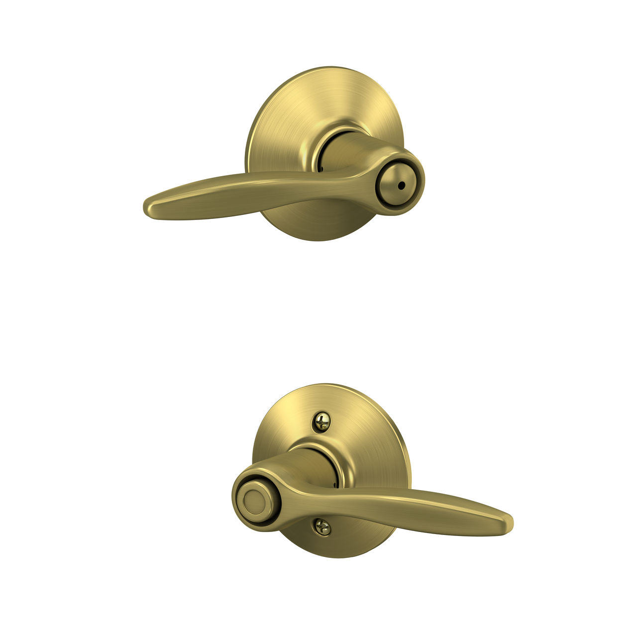 Delfayo Lever Bed & Bath Lock