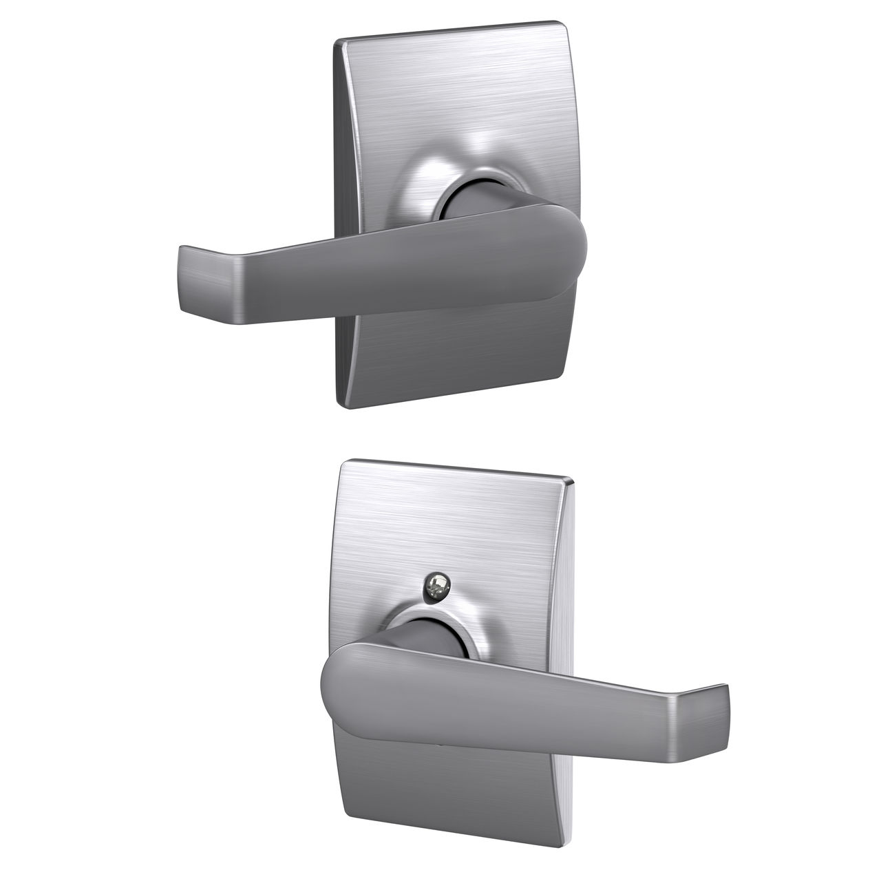 Elan Lever Hall & Closet Lock with Century Trim