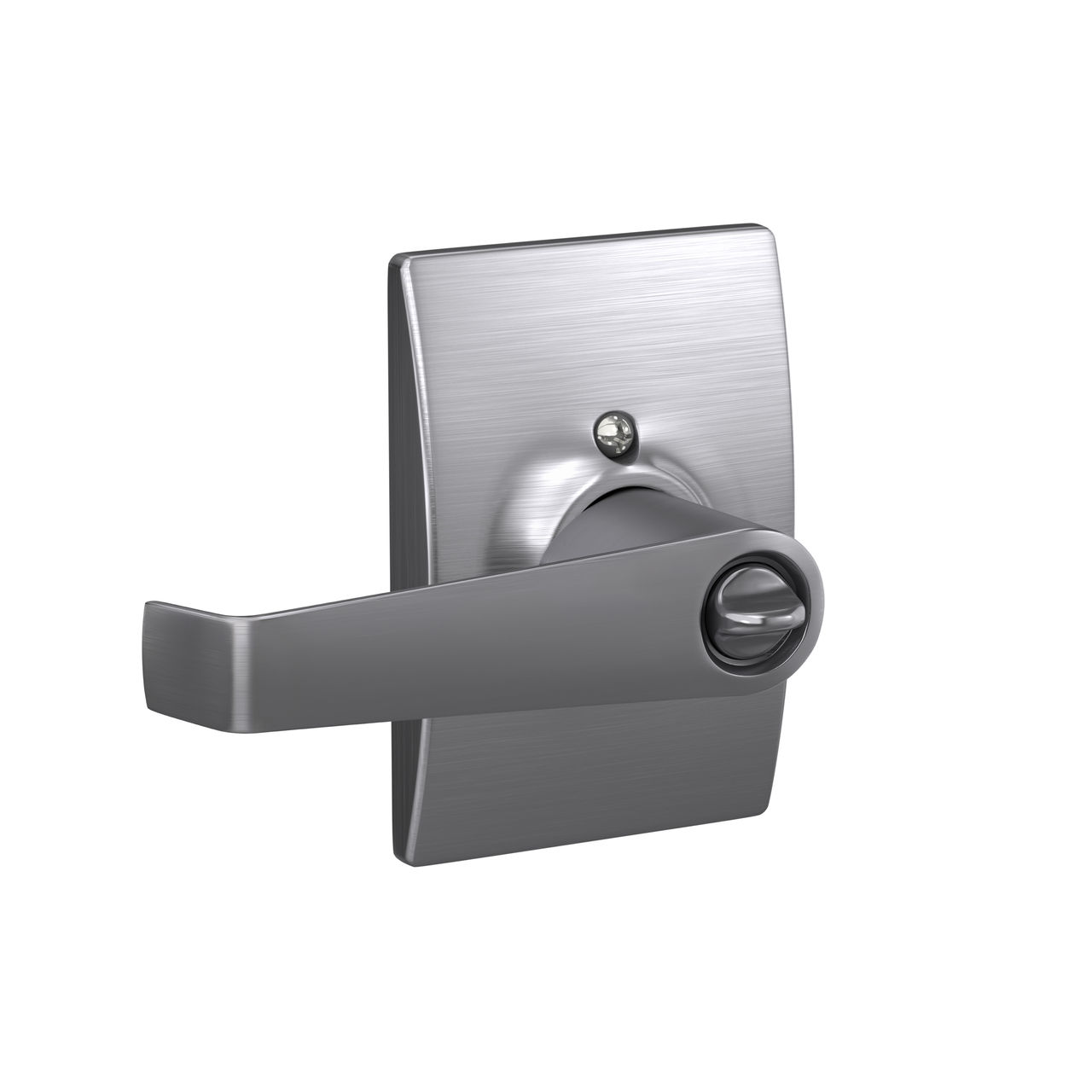Elan Lever Keyed Entry Lock with Century Trim