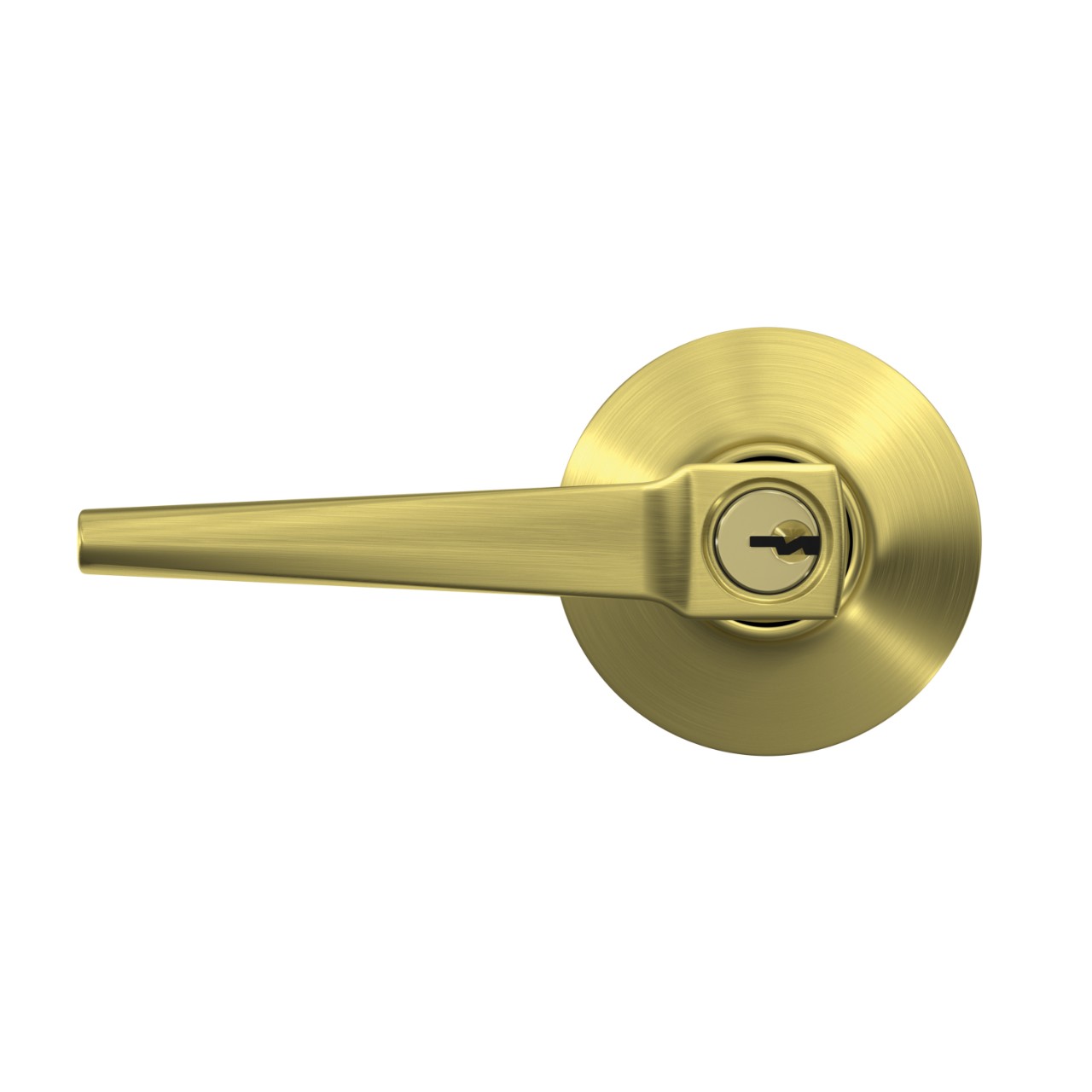 Eller Lever Keyed Entry Lock with Plymouth Trim