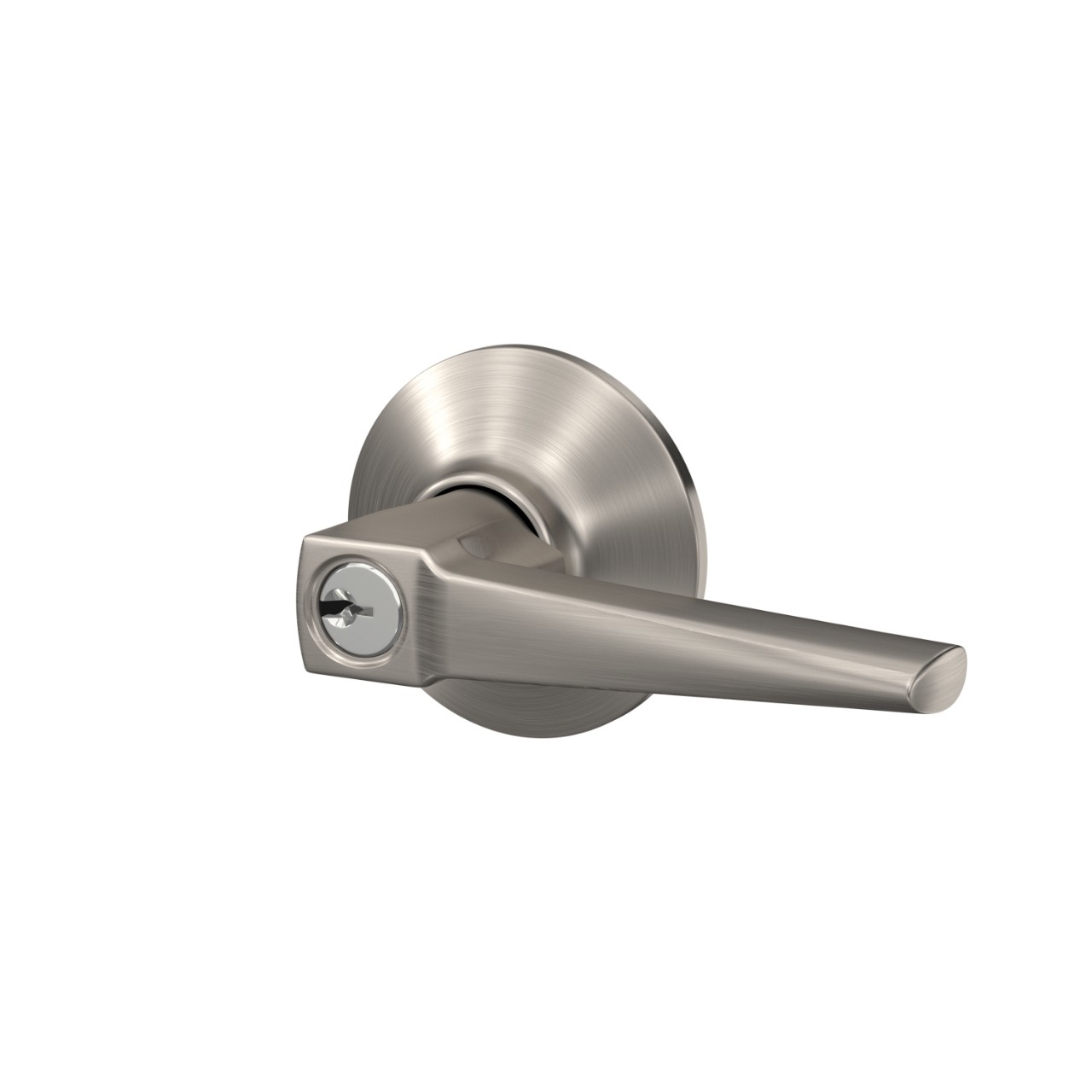 Eller Lever Keyed Entry Lock with Plymouth Trim