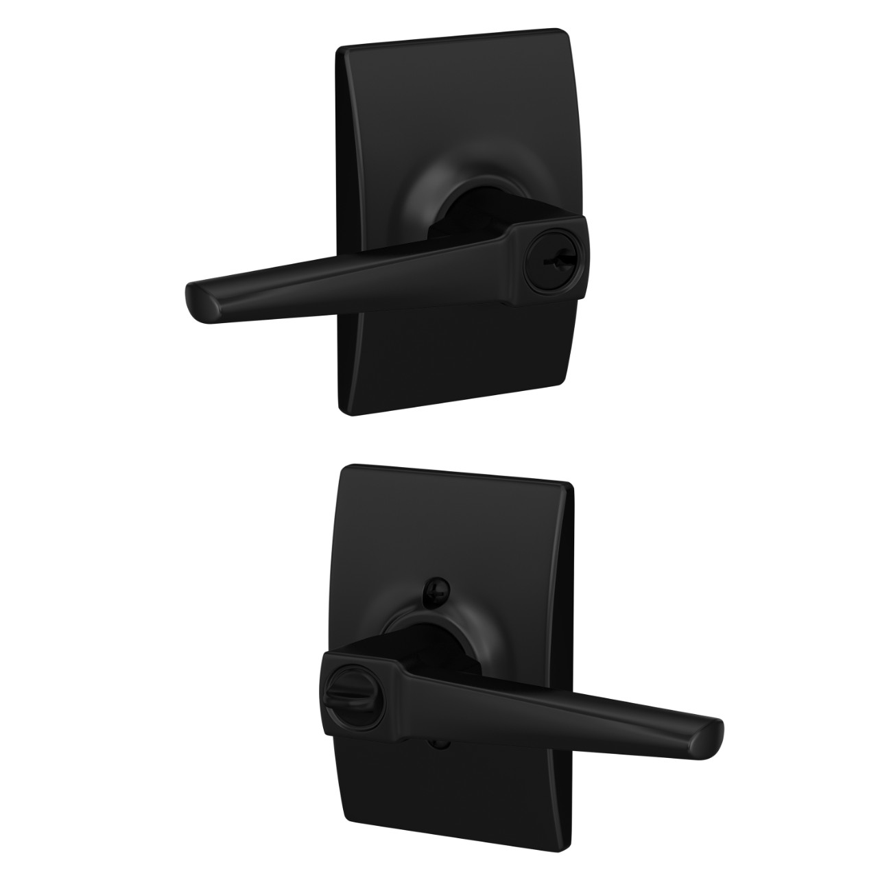 Eller Lever Keyed Entry Lock with Century Trim
