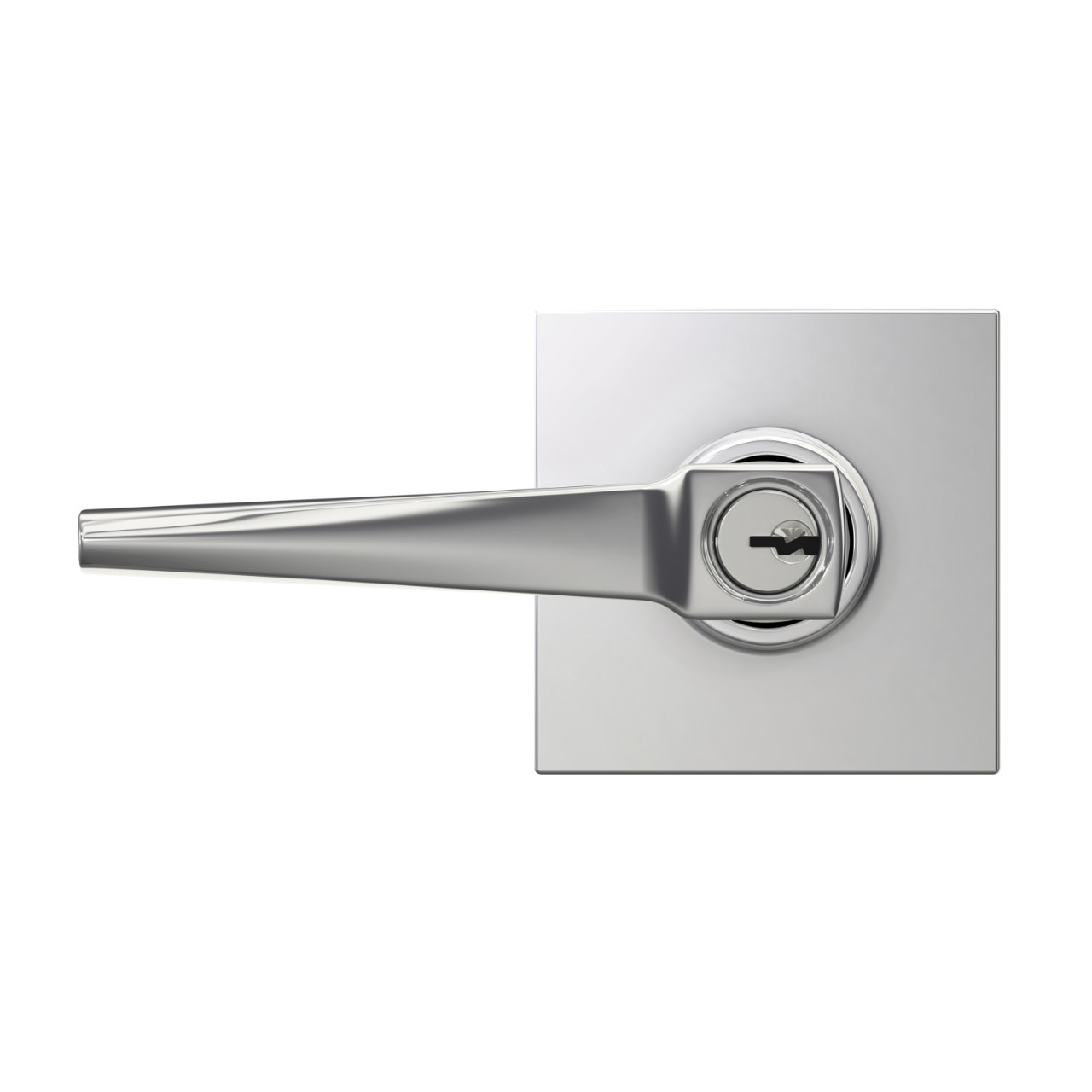 Eller Lever Keyed Entry Lock with Collins Trim