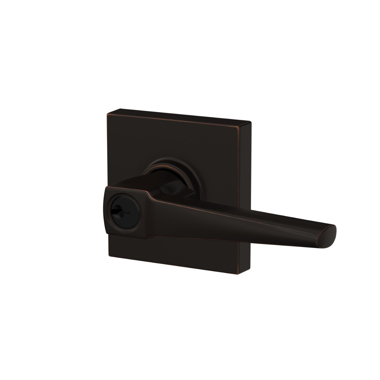 Eller Lever Keyed Entry Lock with Collins Trim