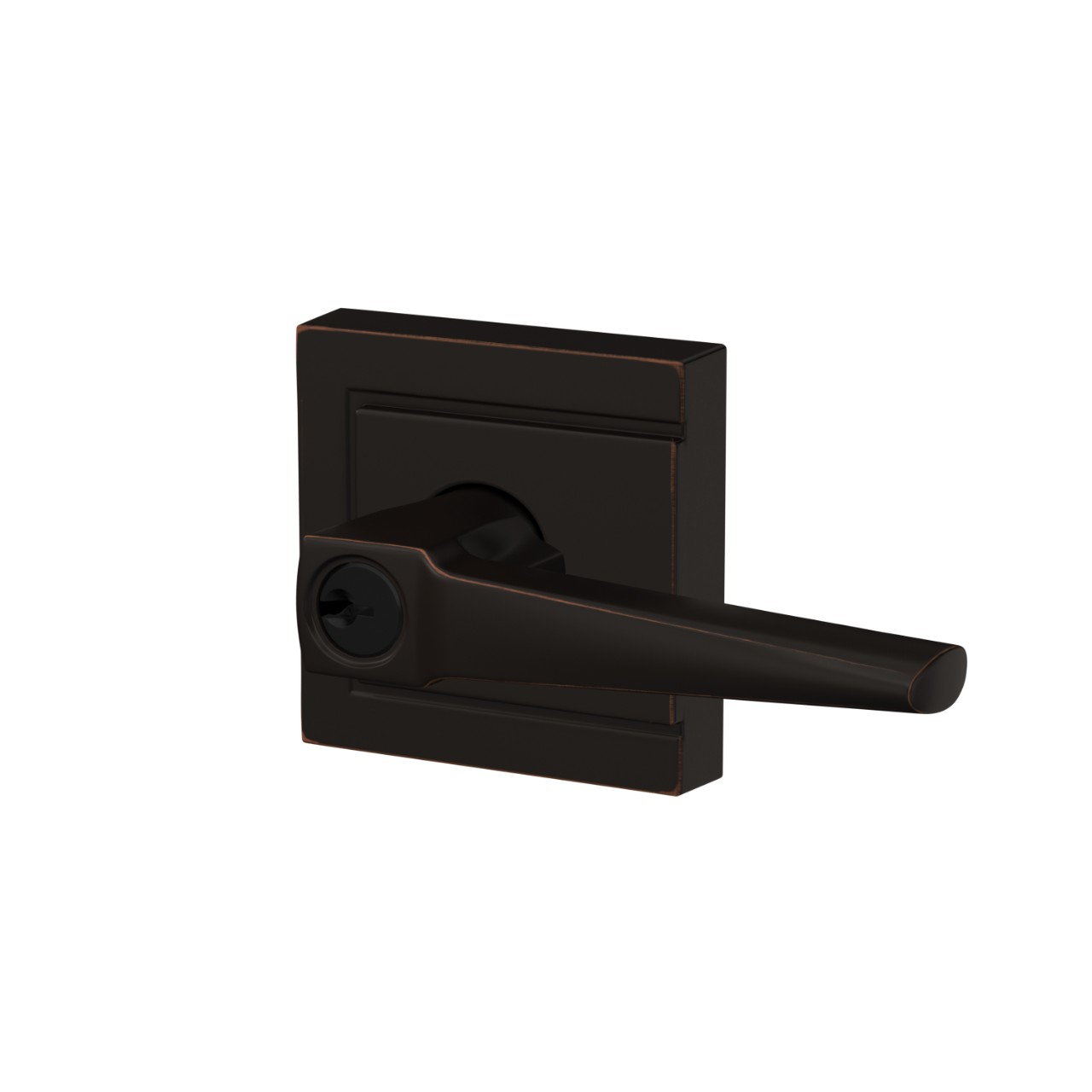 Eller Lever Keyed Entry Lock with Upland Trim
