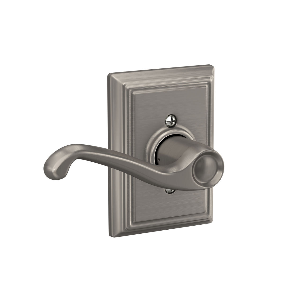 Flair Lever Hall & Closet Lock with Addison Trim
