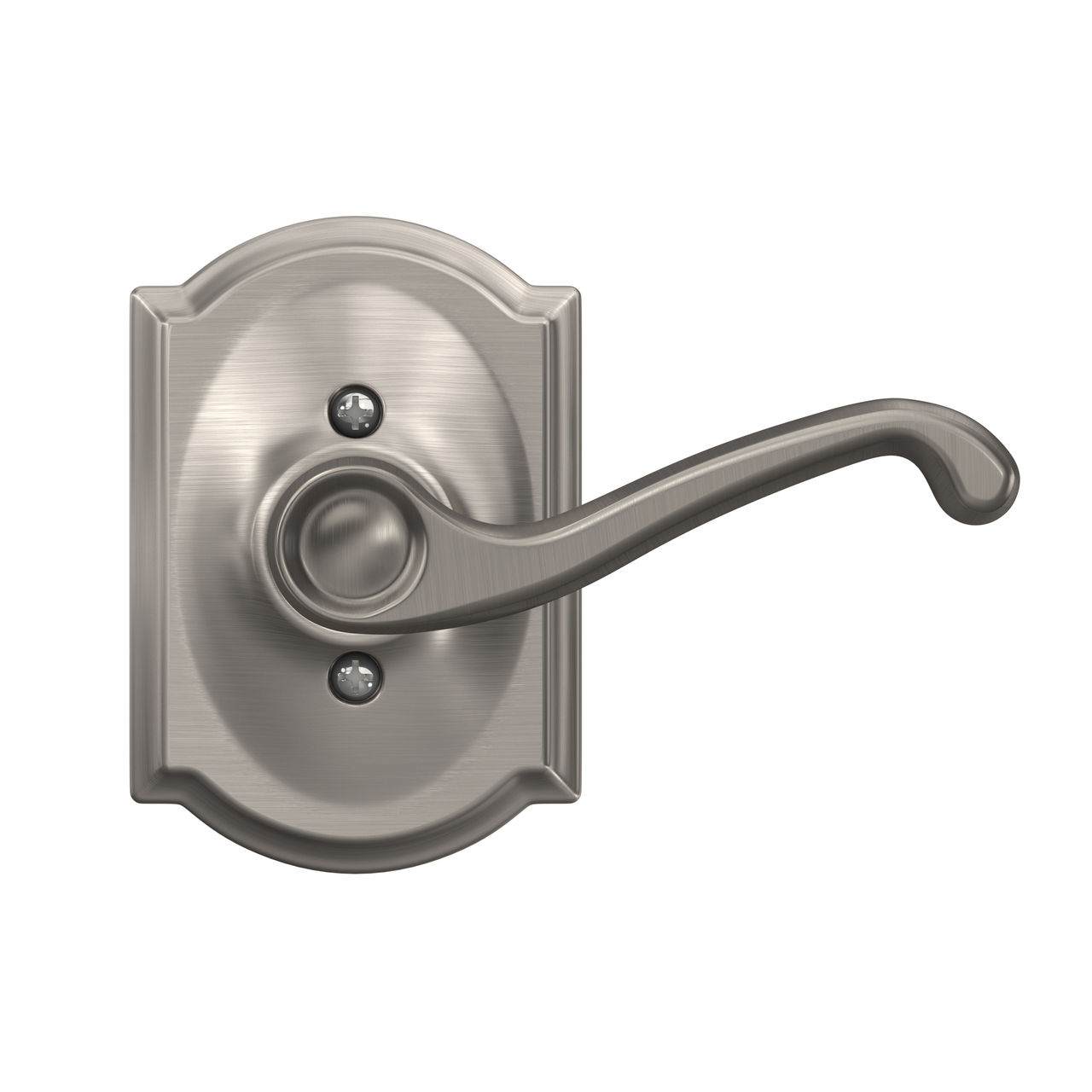 Flair Non-Turning (Dummy) Door Lever with Camelot Trim