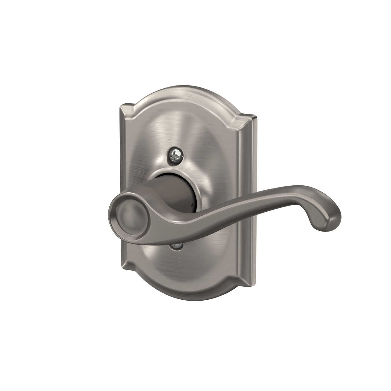 Flair Non-Turning (Dummy) Door Lever with Camelot Trim