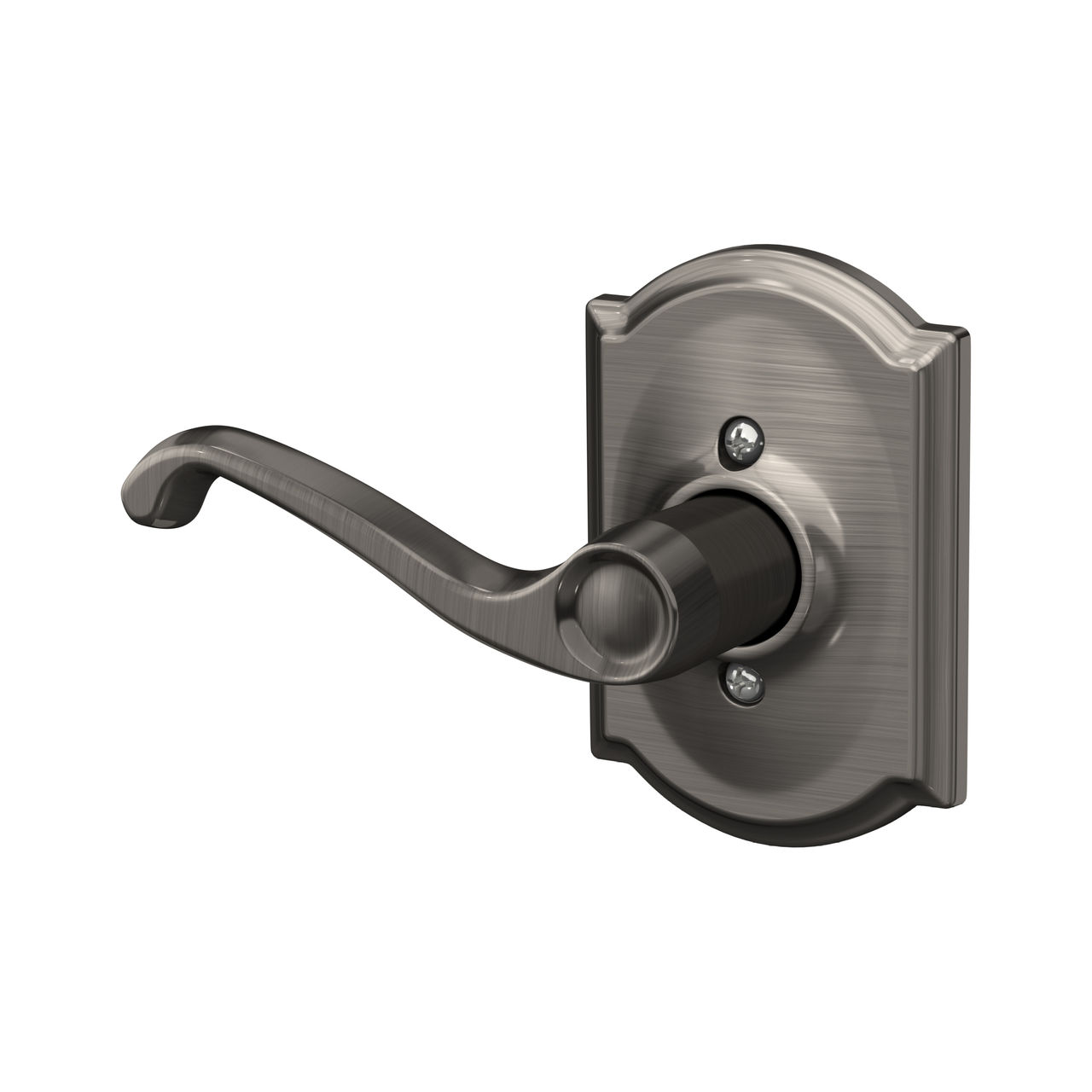 Flair Non-Turning (Dummy) Door Lever with Camelot Trim