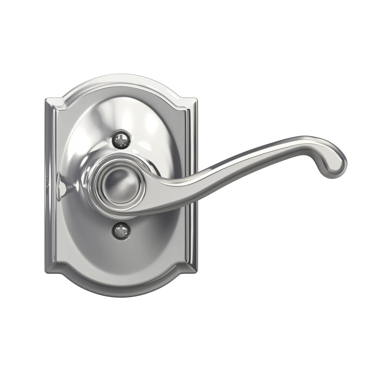 Flair Non-Turning (Dummy) Door Lever with Camelot Trim