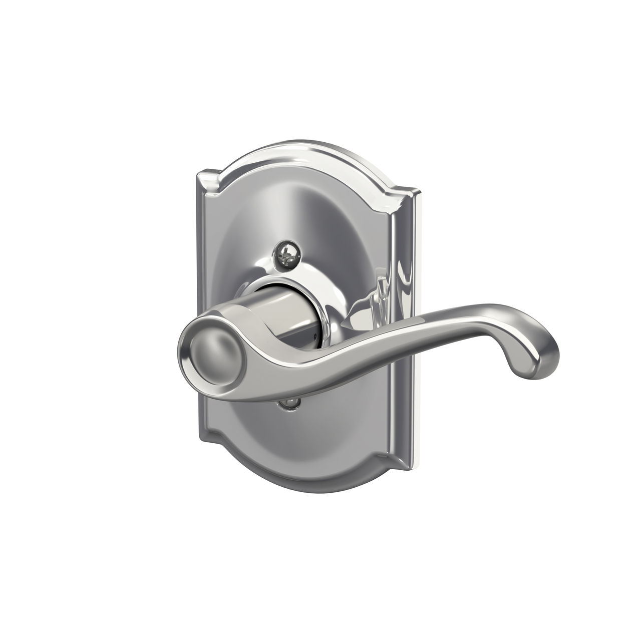 Flair Non-Turning (Dummy) Door Lever with Camelot Trim