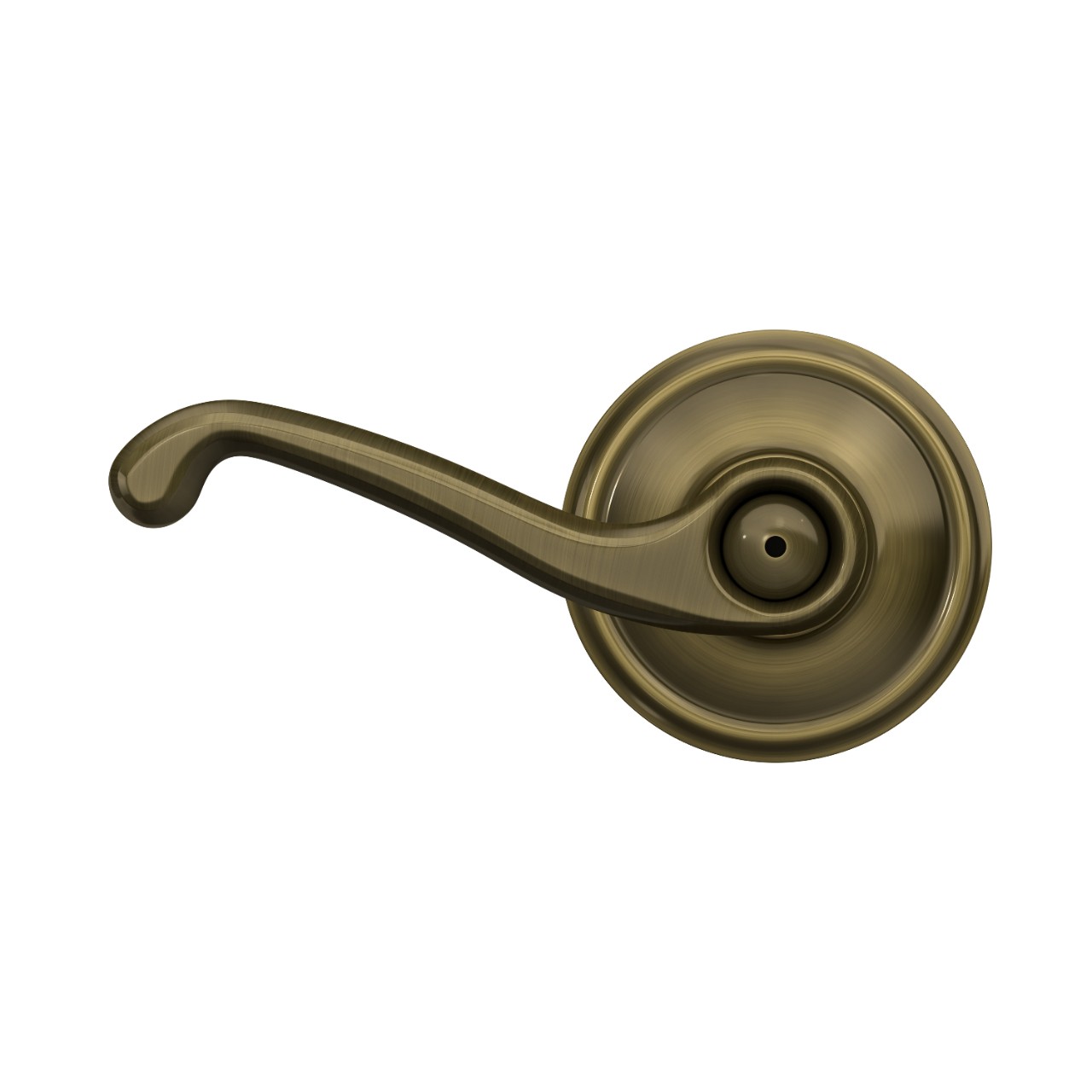 Flair Lever Bed & Bath Lock