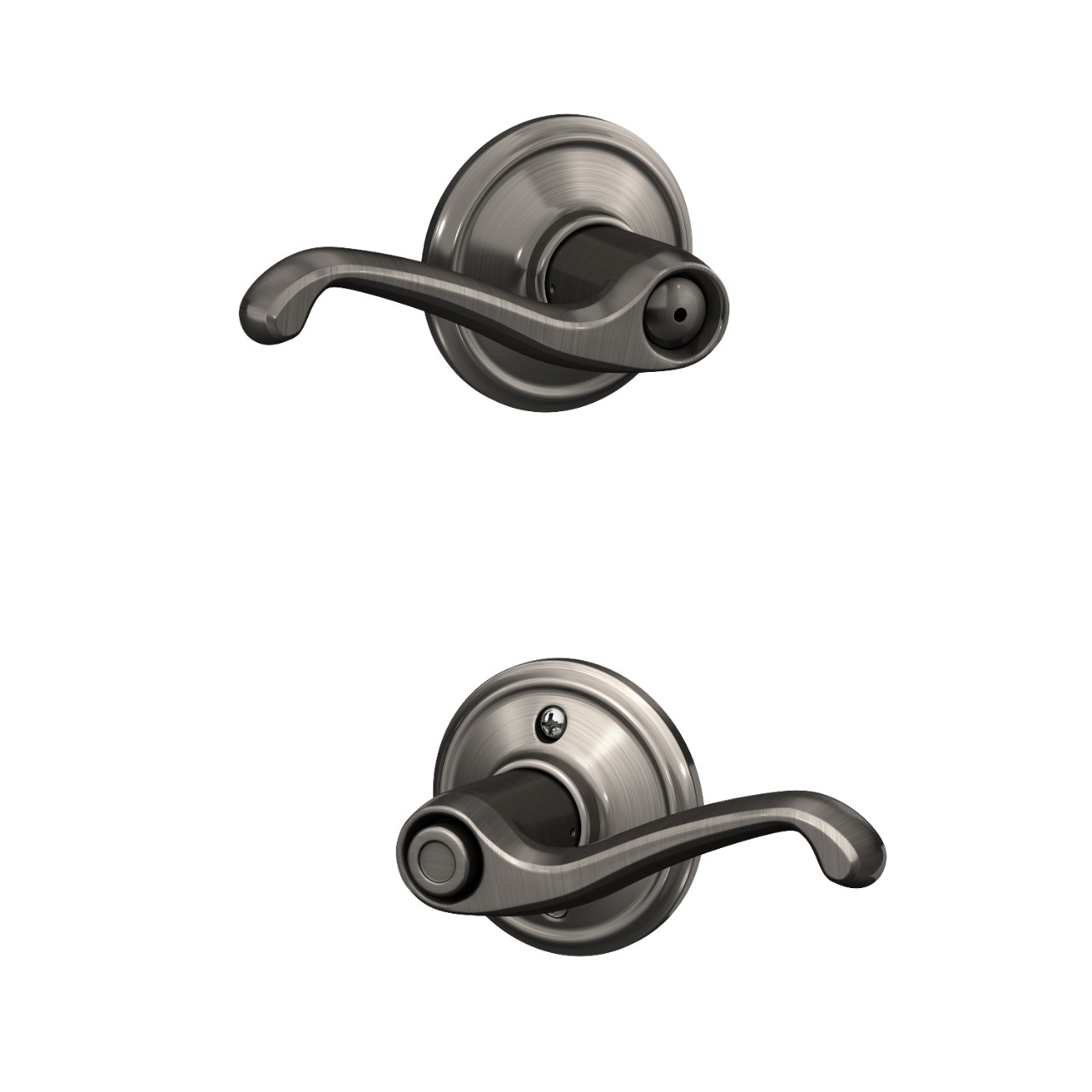 Flair Lever Bed & Bath Lock