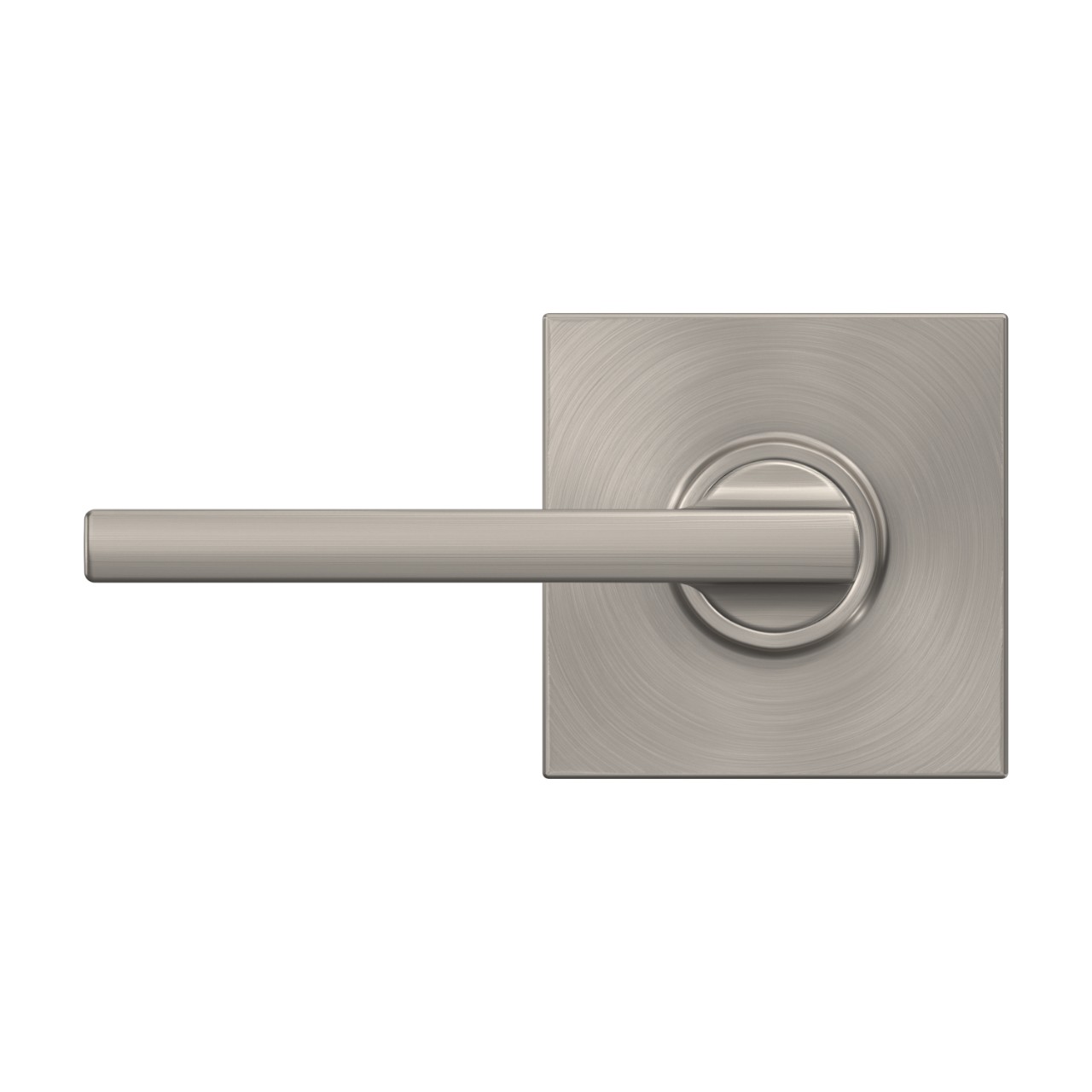 Latitude Lever Hall & Closet Lock with Collins Trim