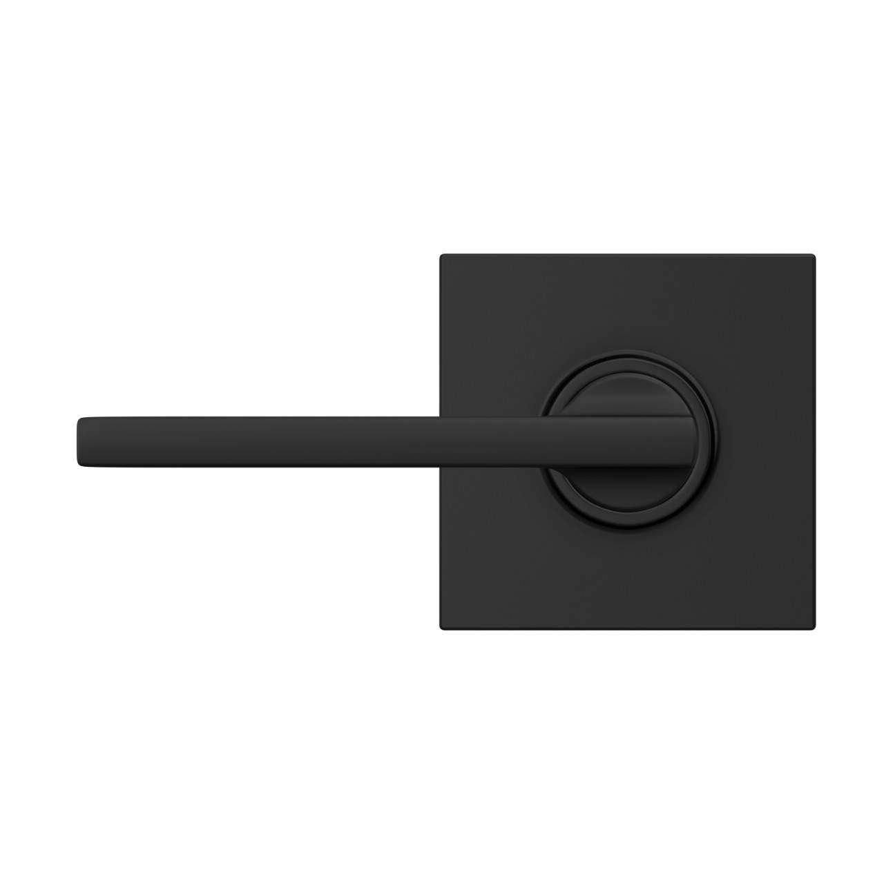 Latitude Lever Hall & Closet Lock with Collins Trim