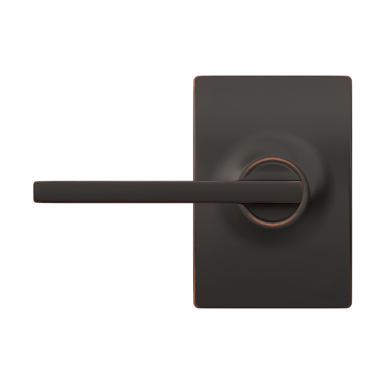 Latitude Lever Hall & Closet Lock with Century Trim