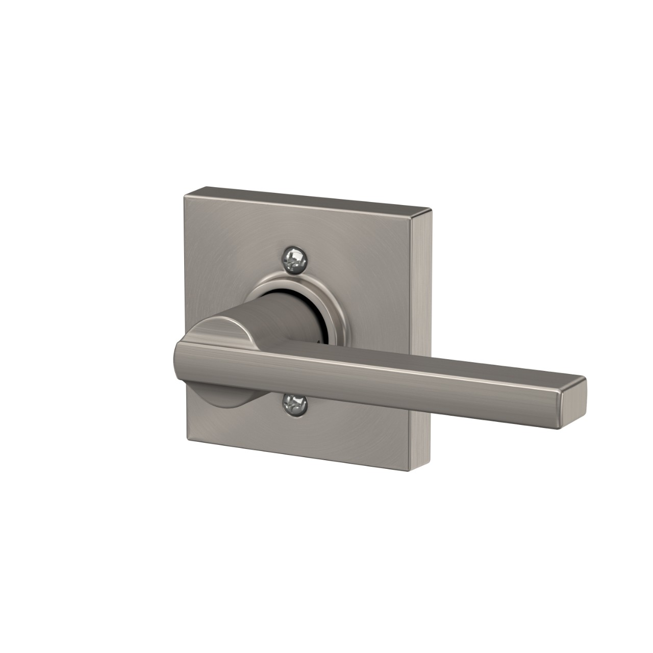 Latitude Non-Turning (Dummy) Door Lever with Collins Trim