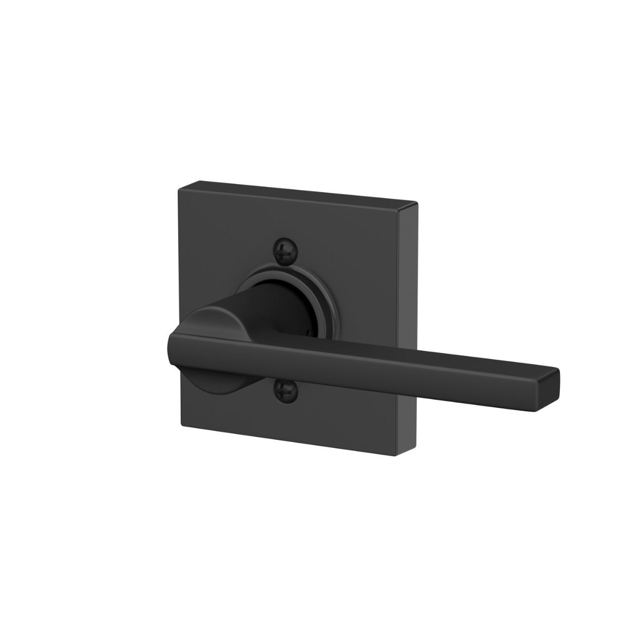 Latitude Non-Turning (Dummy) Door Lever with Collins Trim