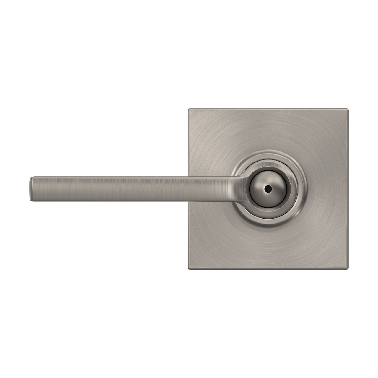 Latitude lever Bed & Bath Lock with Collins Trim