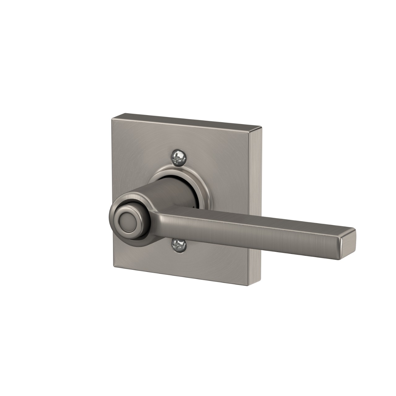 Latitude lever Bed & Bath Lock with Collins Trim