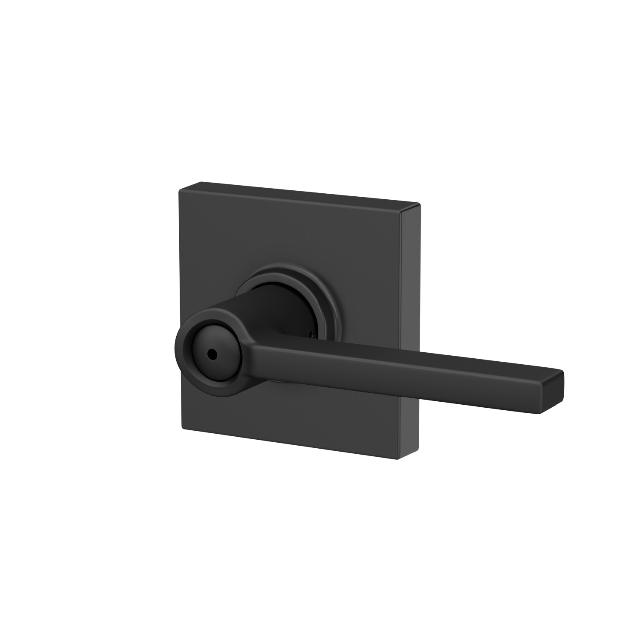 Latitude lever Bed & Bath Lock with Collins Trim