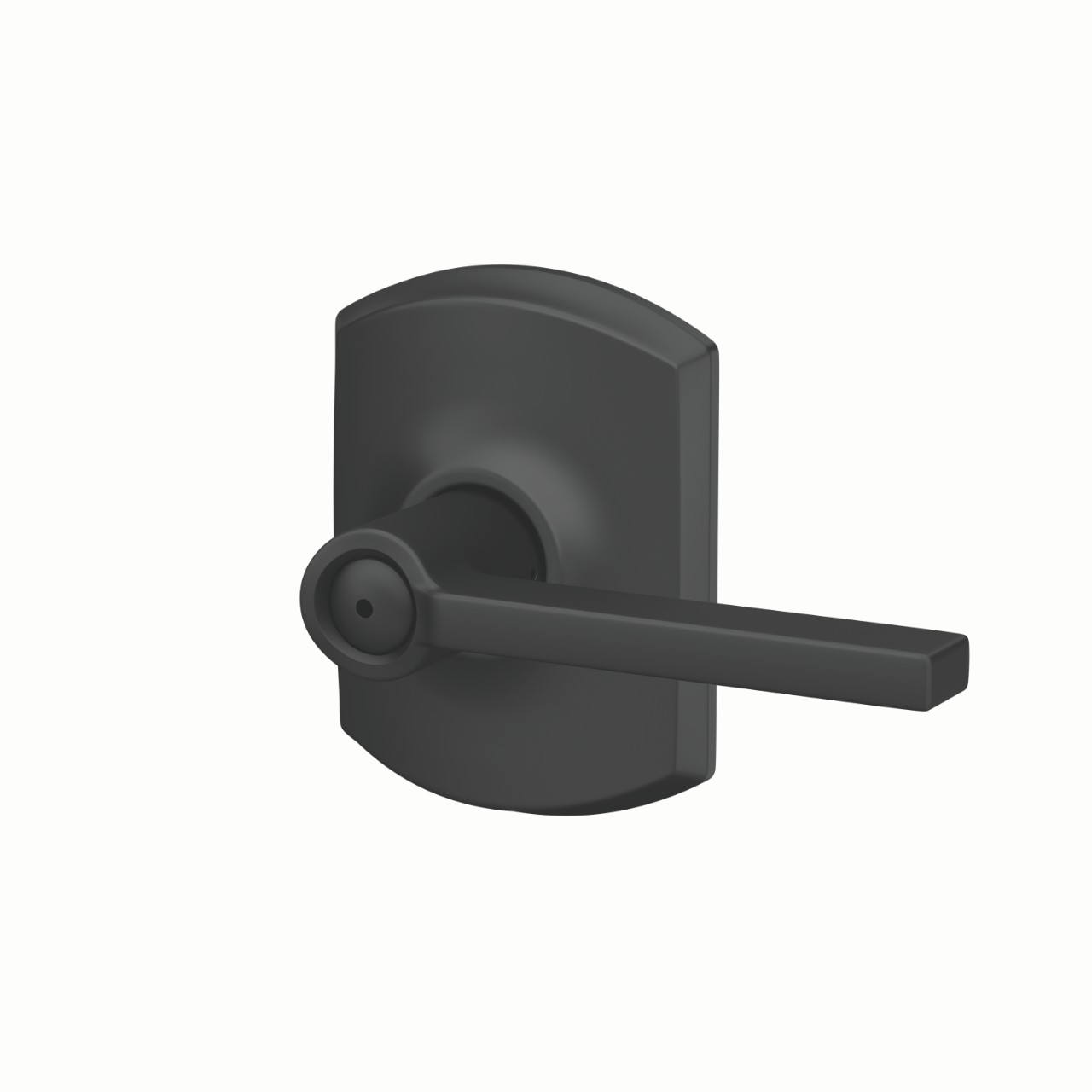 Latitude Lever Bed & Bath Lock with Greenwich Trim