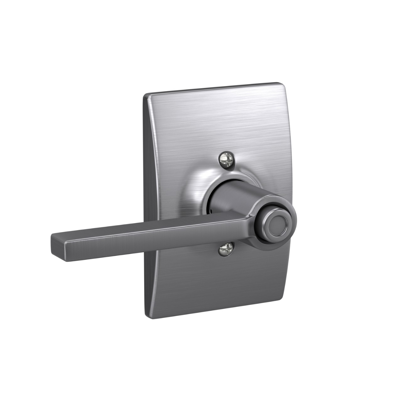 Latitude Lever Bed & Bath Lock with Century Trim