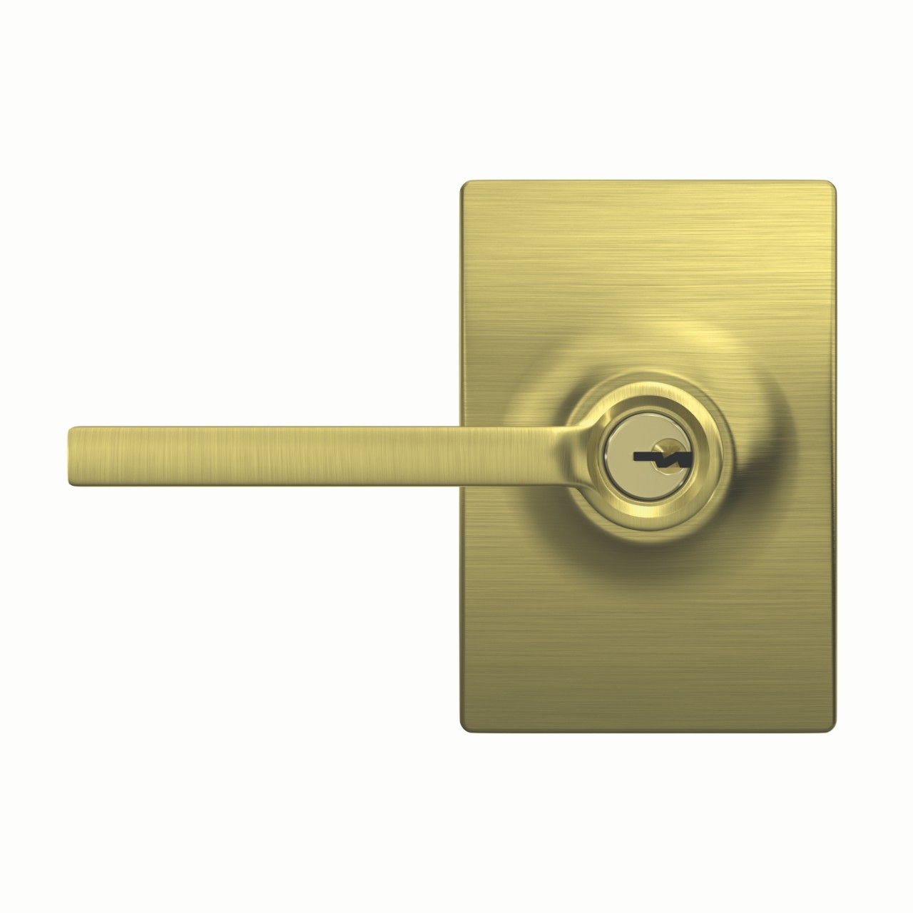 Latitude Lever Keyed Entry Lock with Century Trim