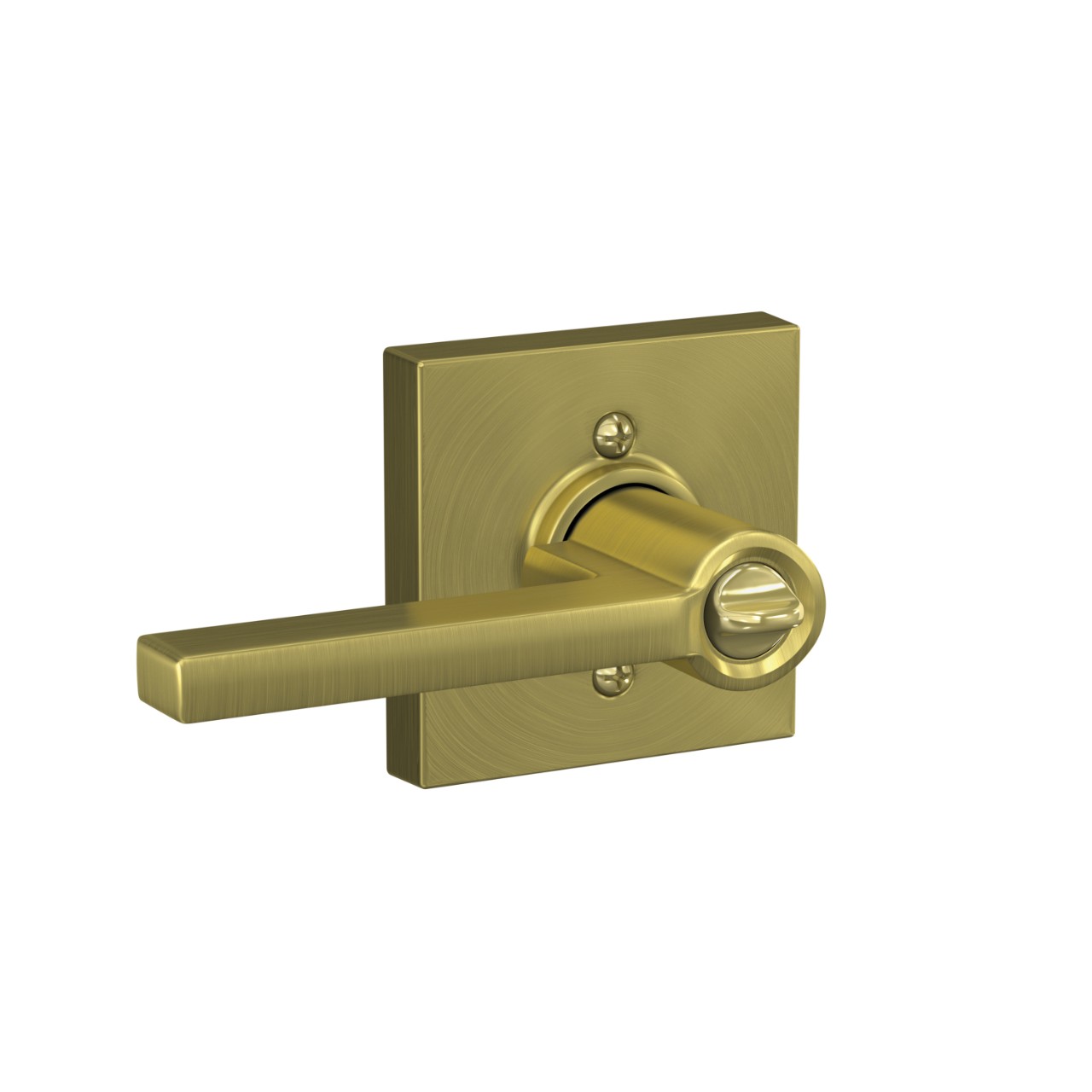 Latitude lever Keyed Entry lock with Collins Trim