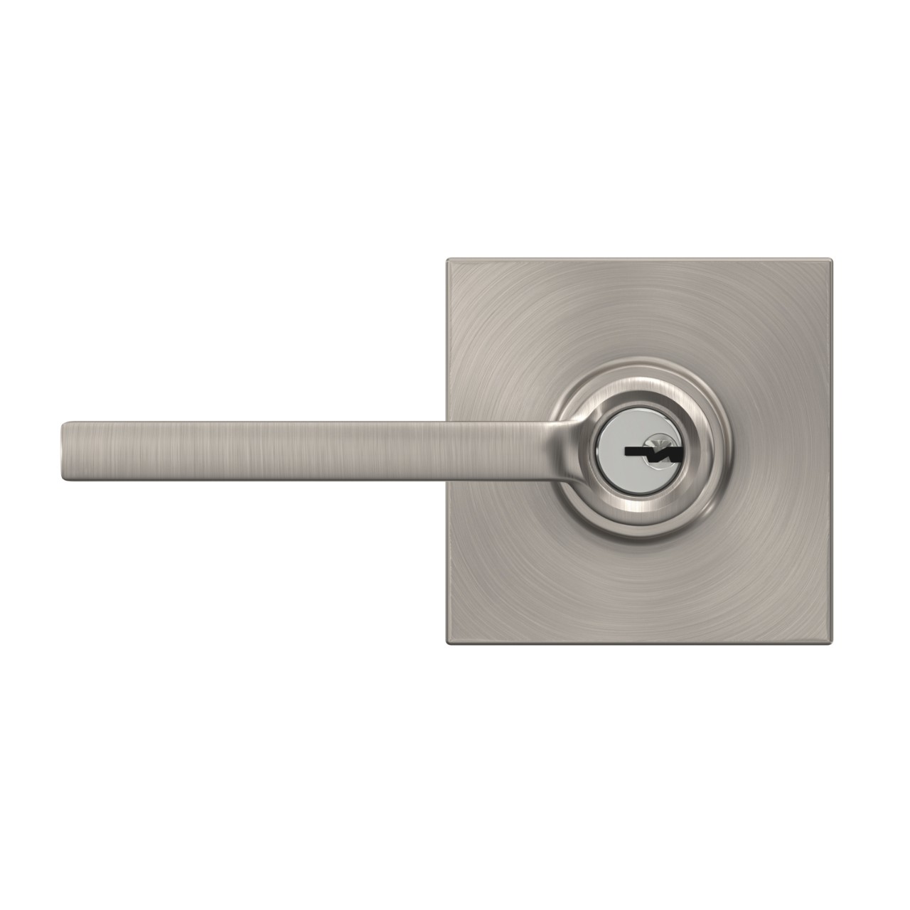 Latitude lever Keyed Entry lock with Collins Trim