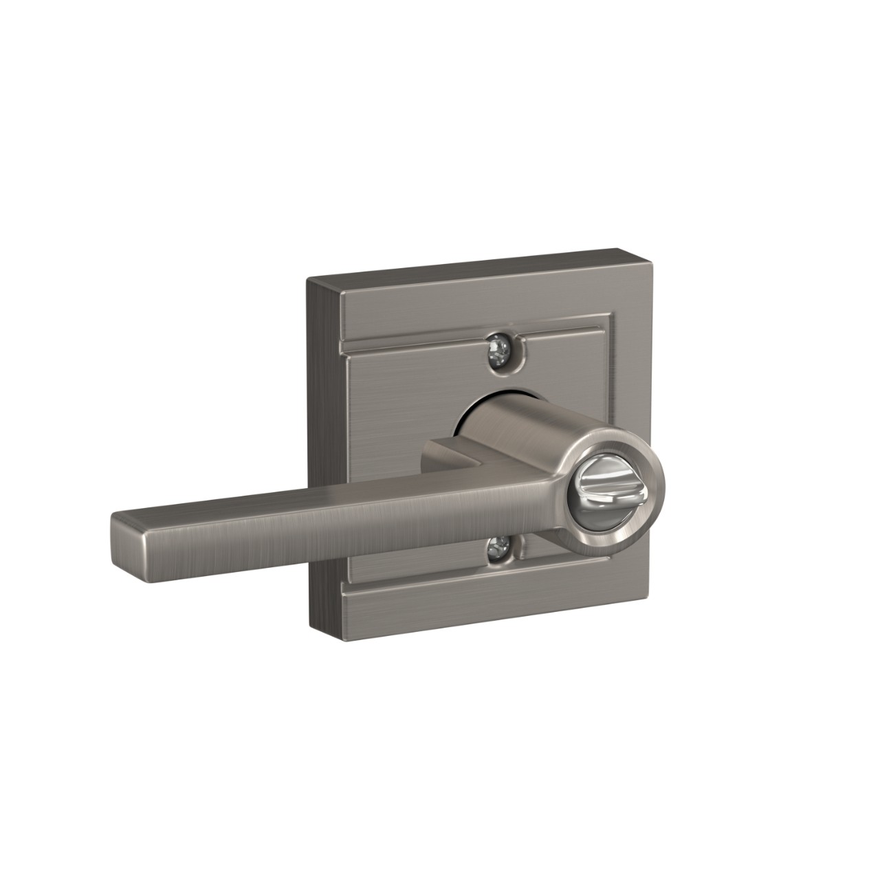 Latitude Lever Keyed Entry Lock with Upland Trim