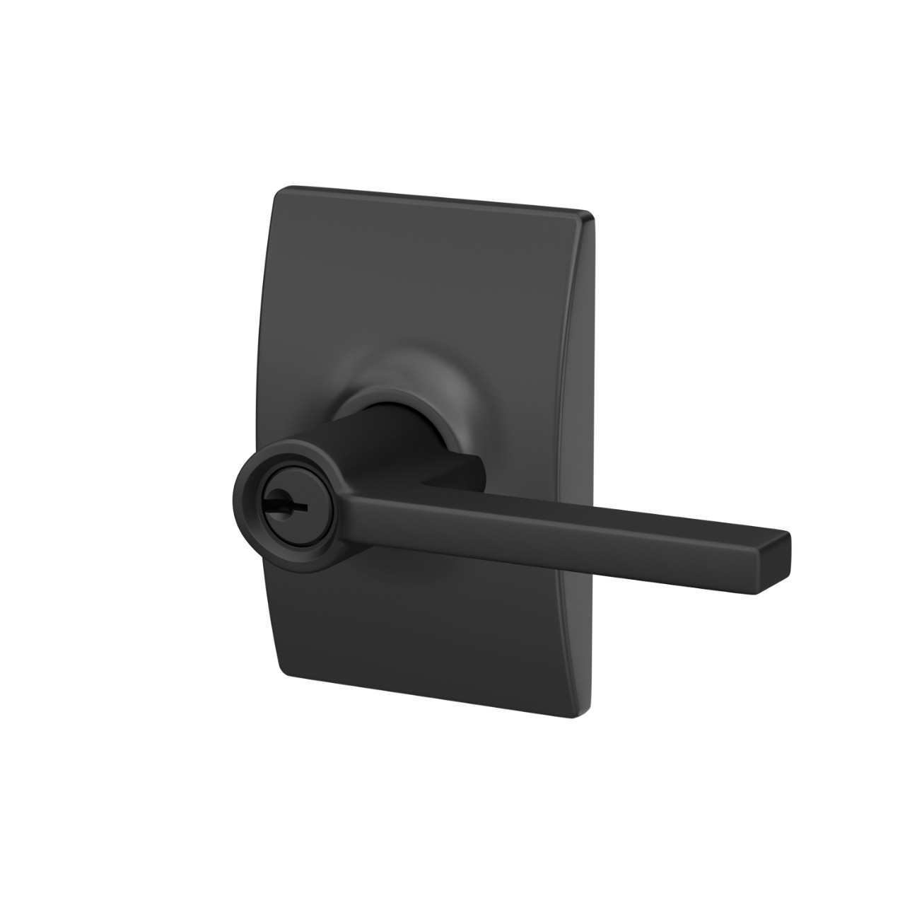 Latitude Lever Keyed Entry Lock with Century Trim