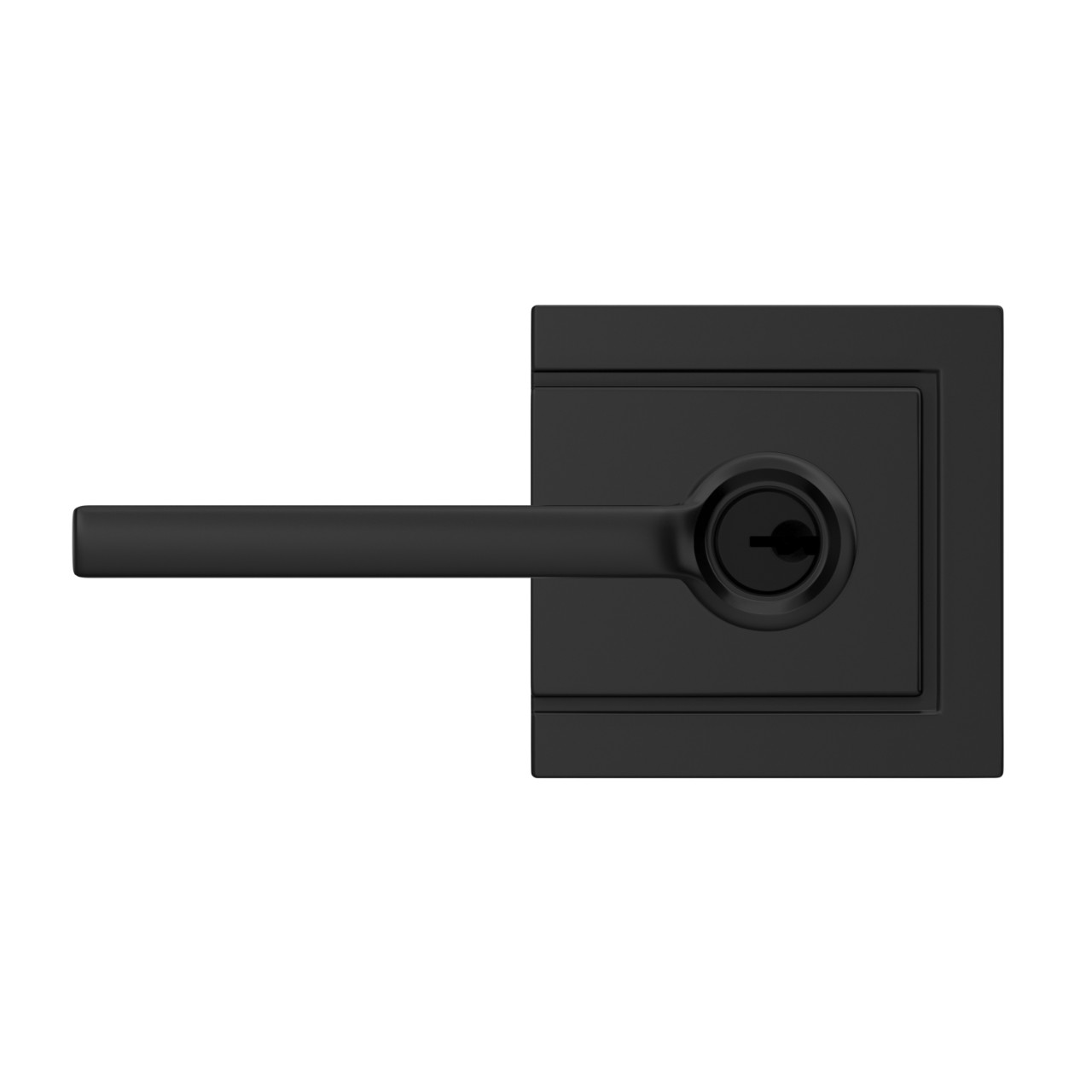 Latitude Lever Keyed Entry Lock with Upland Trim