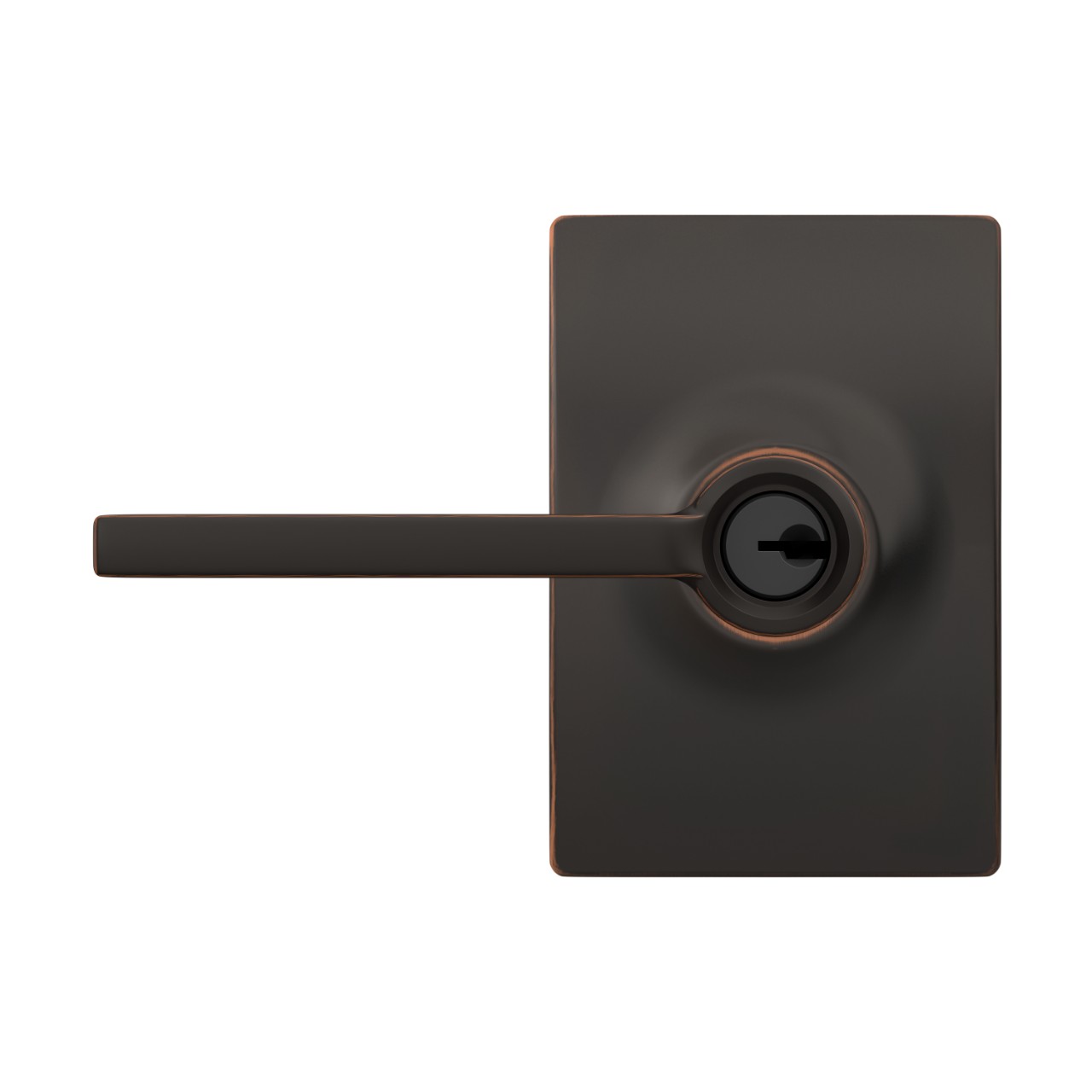 Latitude Lever Keyed Entry Lock with Century Trim