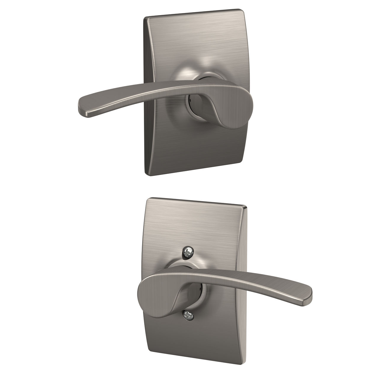 Merano Lever Hall & Closet Lock with Century Trim