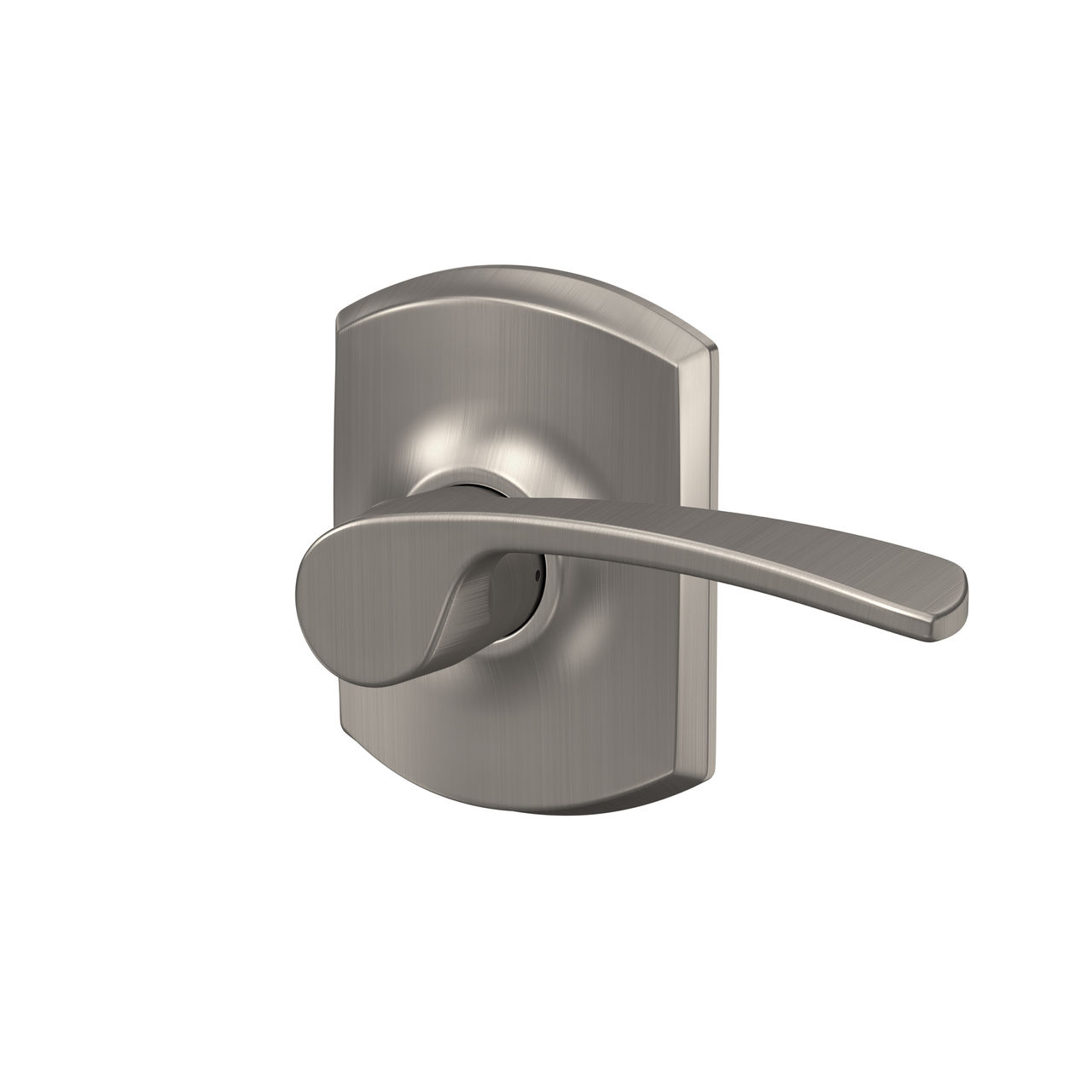 Merano Lever Hall & Closet Lock with Greenwich Trim