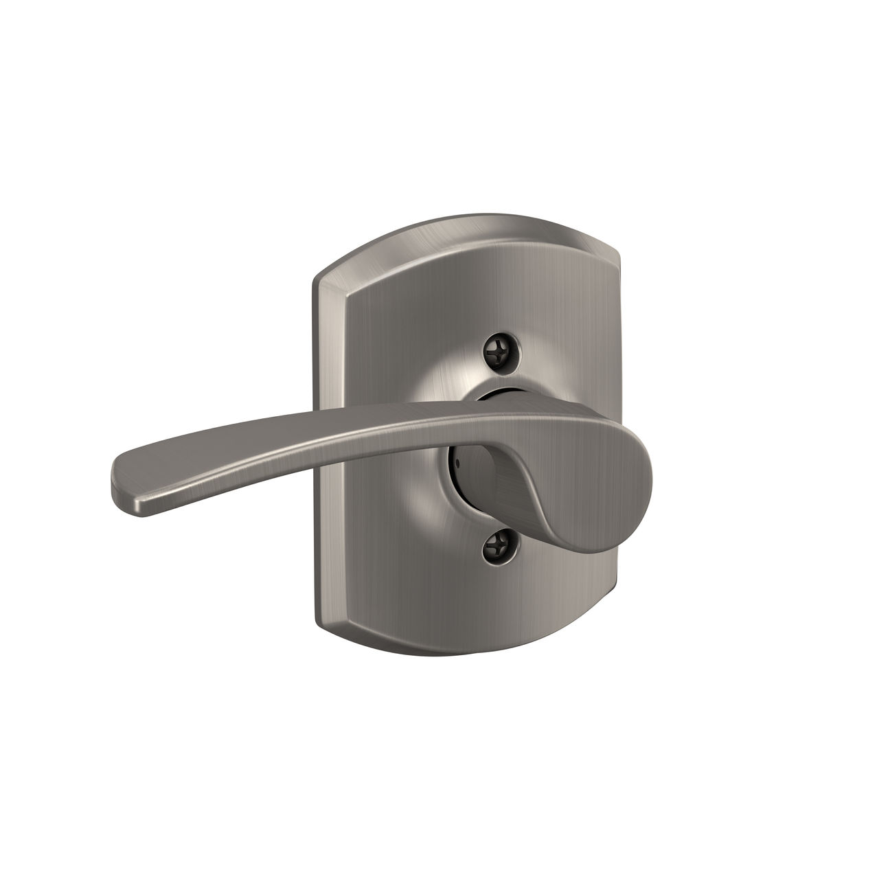Merano Lever Hall & Closet Lock with Greenwich Trim