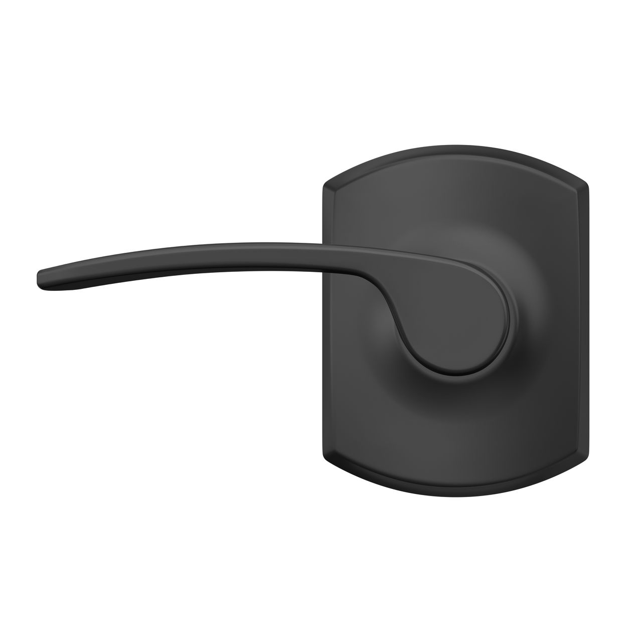 Merano Lever Hall & Closet Lock with Greenwich Trim