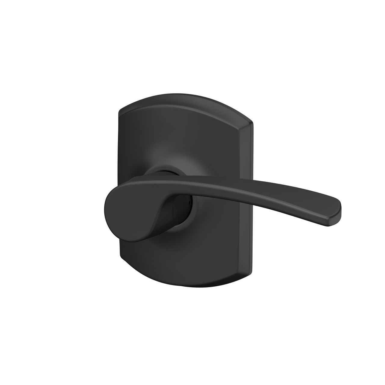 Merano Lever Hall & Closet Lock with Greenwich Trim