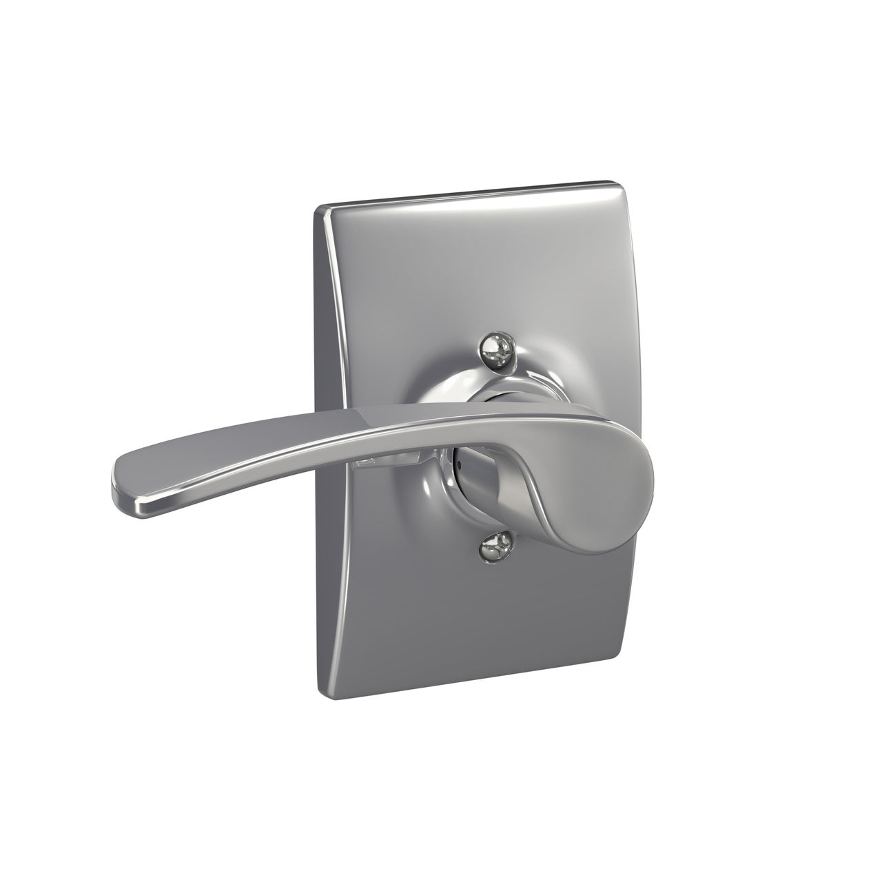 Merano Lever Hall & Closet Lock with Century Trim