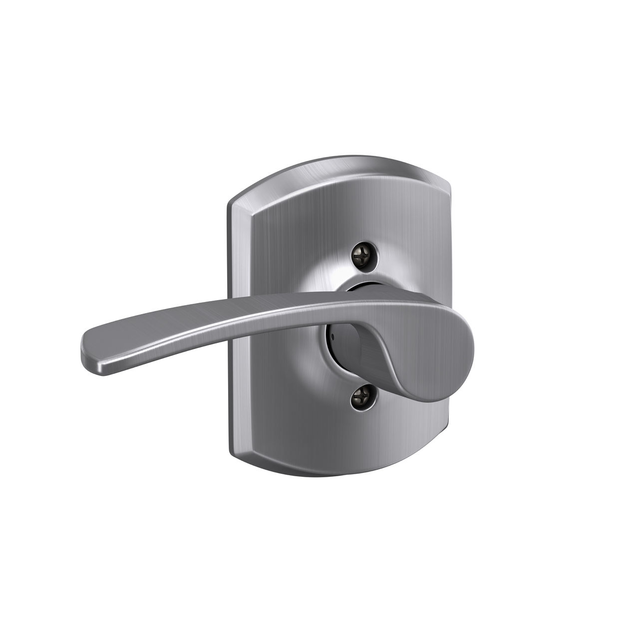 Merano Lever Hall & Closet Lock with Greenwich Trim