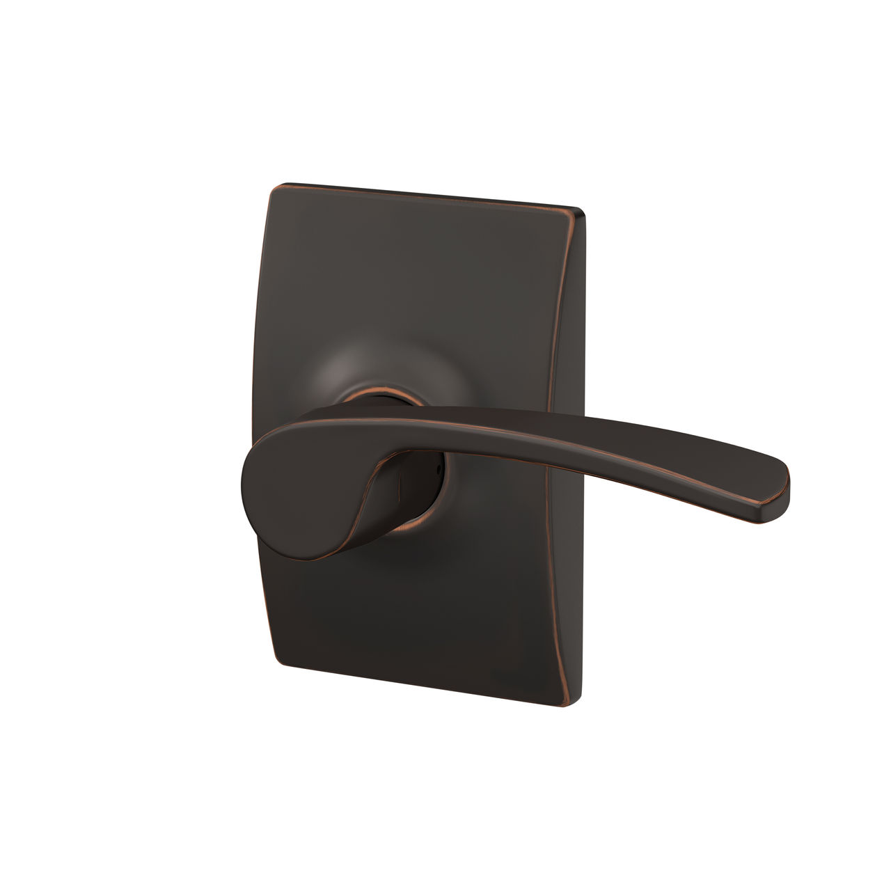 Merano Lever Hall & Closet Lock with Century Trim