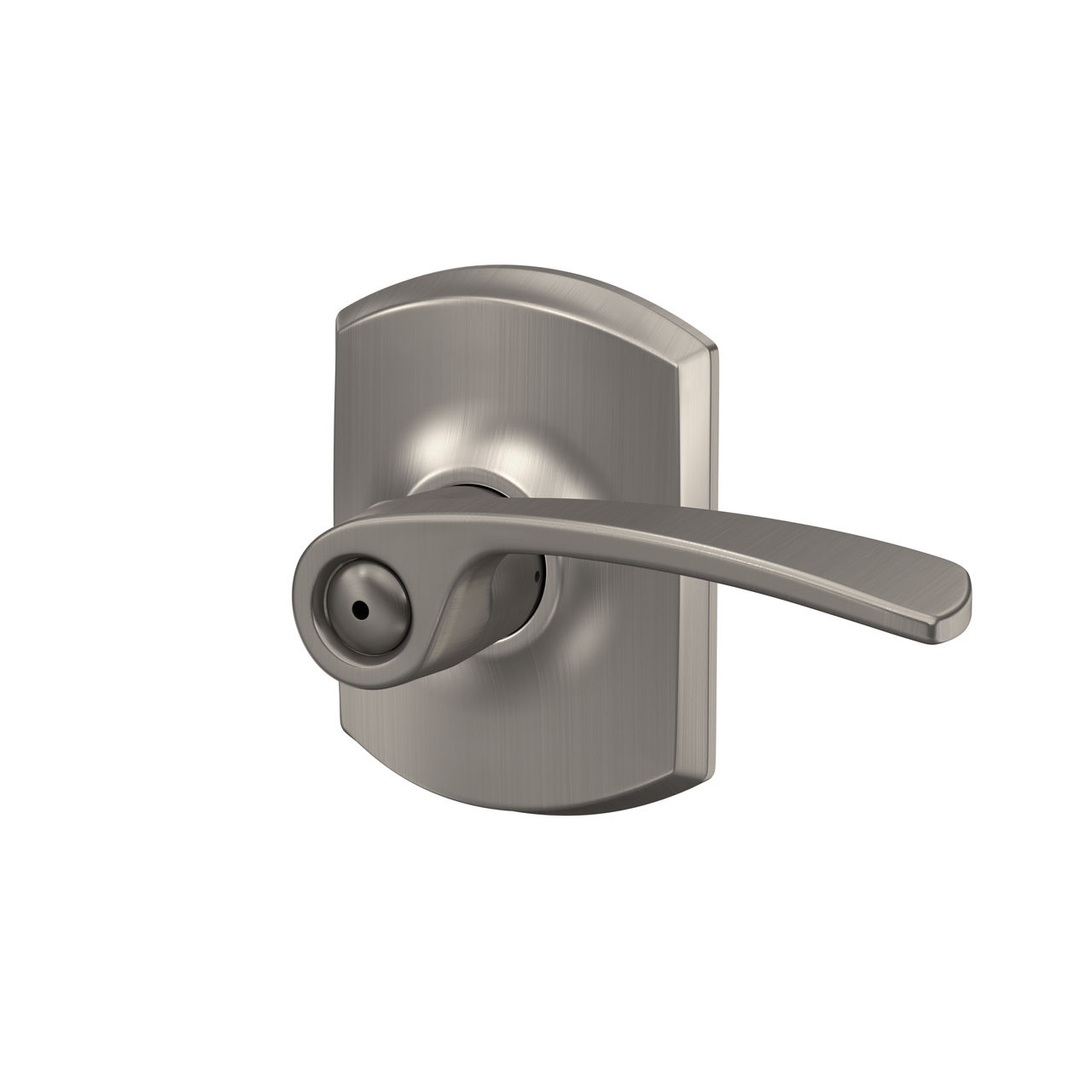 Merano Lever Bed & Bath Lock with Greenwich Trim